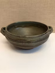 SKÅL, med hänklar, keramik, HK Ljhusdal, 1960/70-tal.