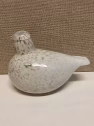 OIVA TOIKKA. Ripa, glas, signerad, Iittala/Nuutajärvi, Finland.