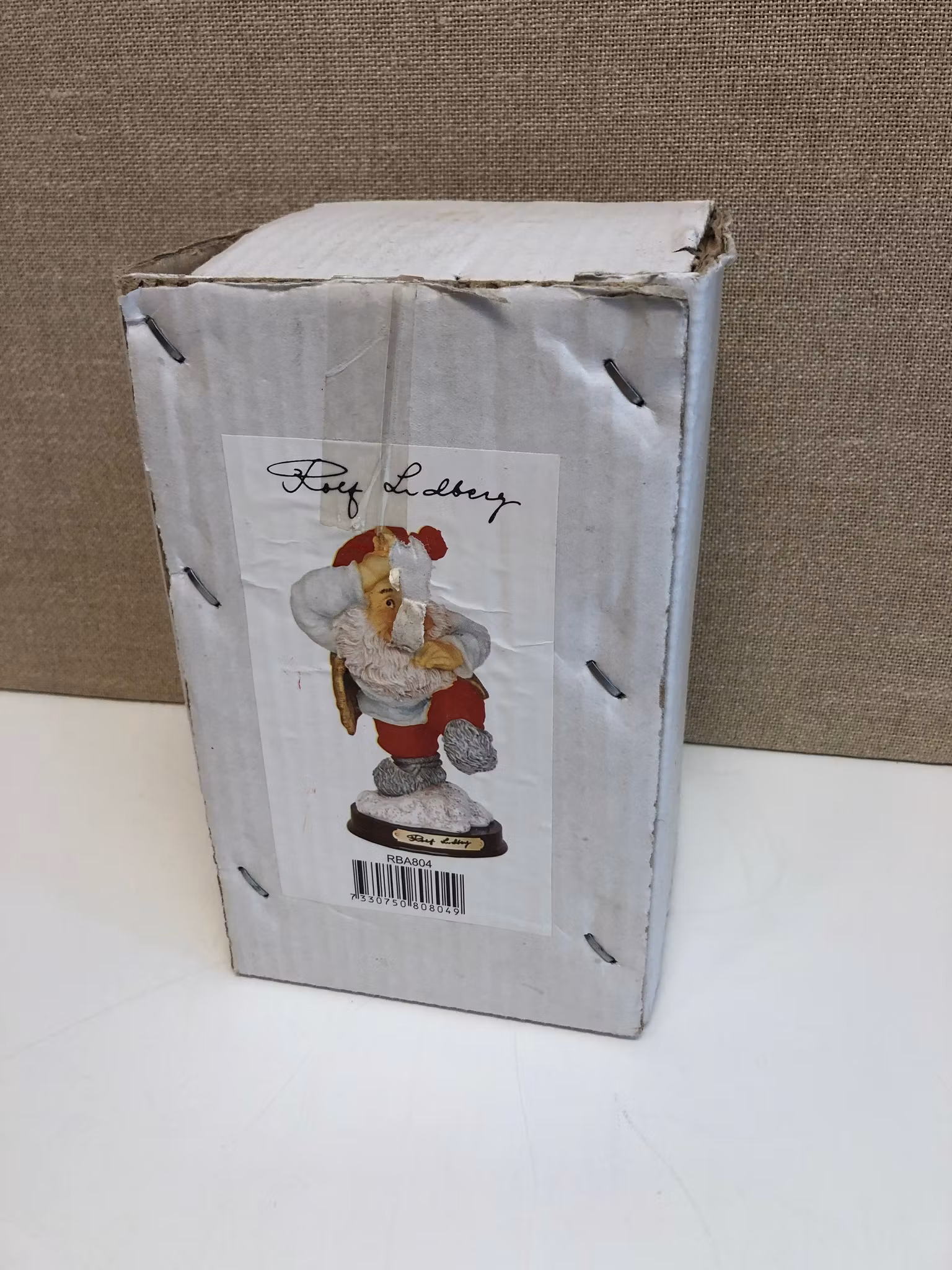 ROLF LIDBERG. Tomte, originalkartong, konstmassa, nr. 1271, RBA, Olofström