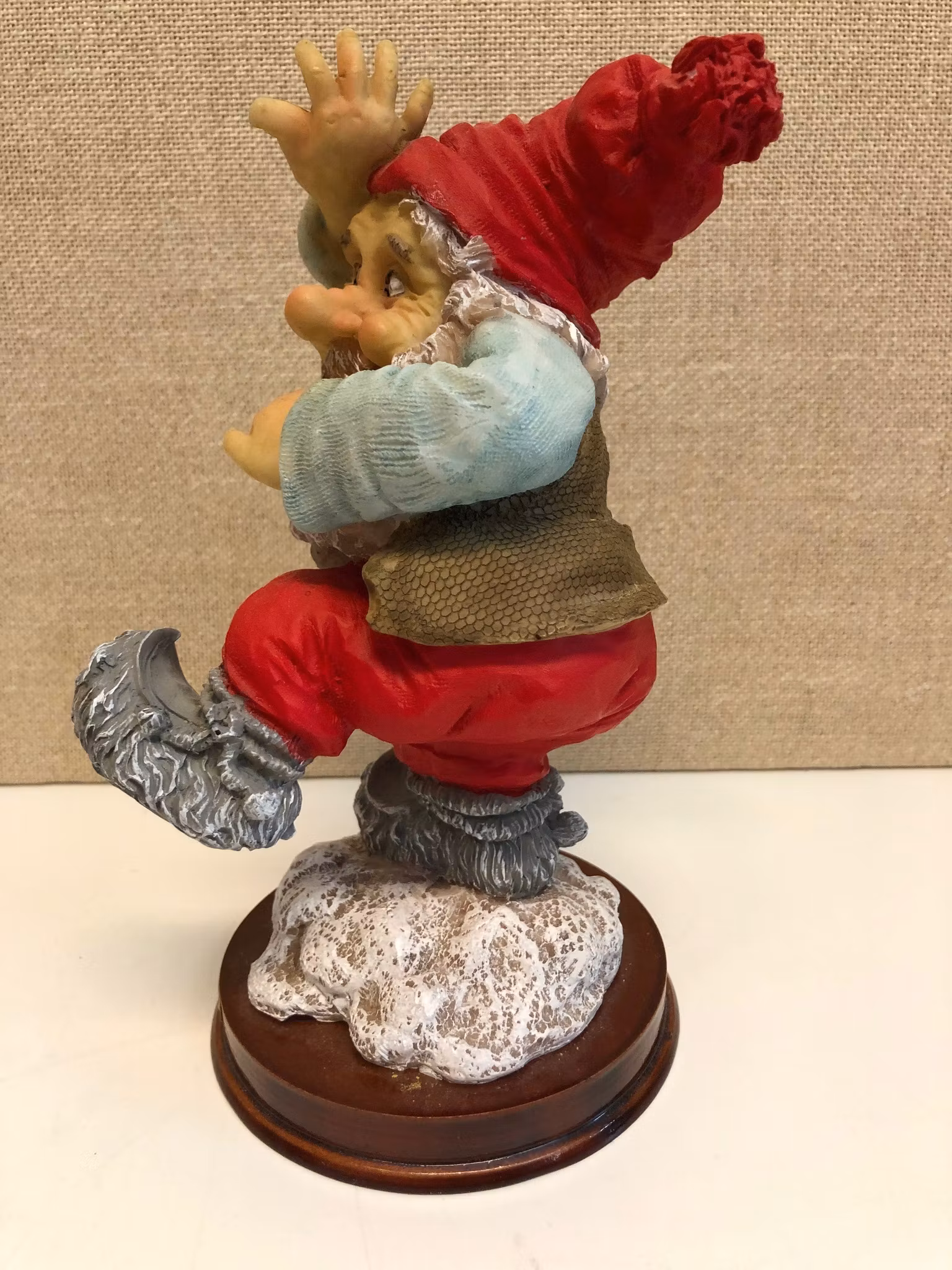 ROLF LIDBERG. Tomte, originalkartong, konstmassa, nr. 1271, RBA, Olofström