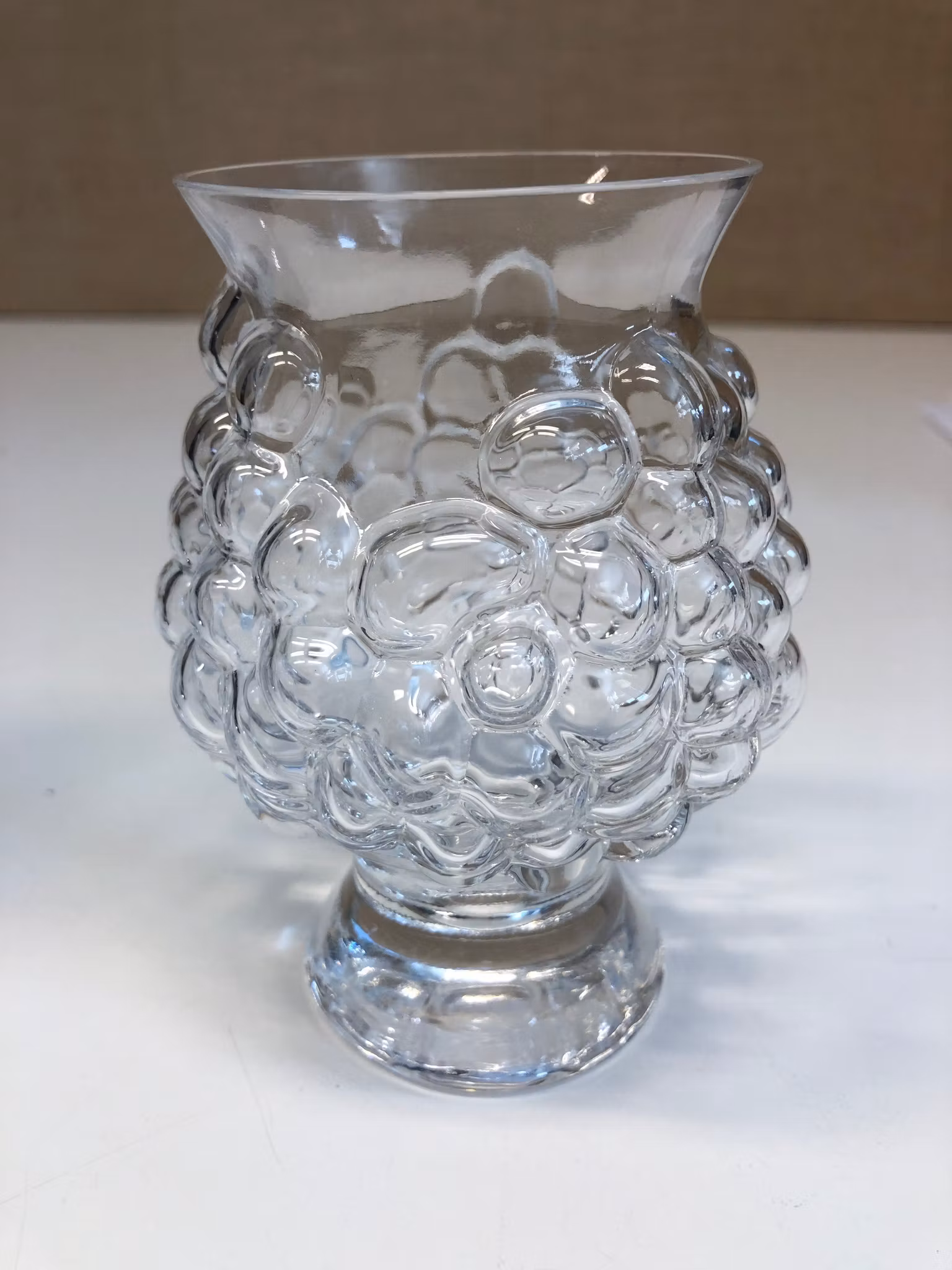 VINGLAS, "Druva, Royal Krona, Sweden, 1970-tal.