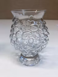 VINGLAS, "Druva, Royal Krona, Sweden, 1970-tal.