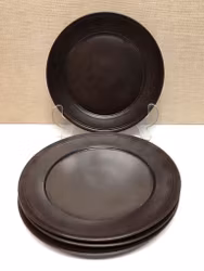 KUVERTTALLRIKAR 4 st. stengods, Höganäs Keramik, Sweden.