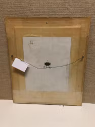 LIZ MÜLLER. Väggplacket, porslin, Rosenthal, Germany, signerad