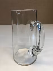 TILLBRINGARE, glas, handblåst, 1900-talets första hälft.