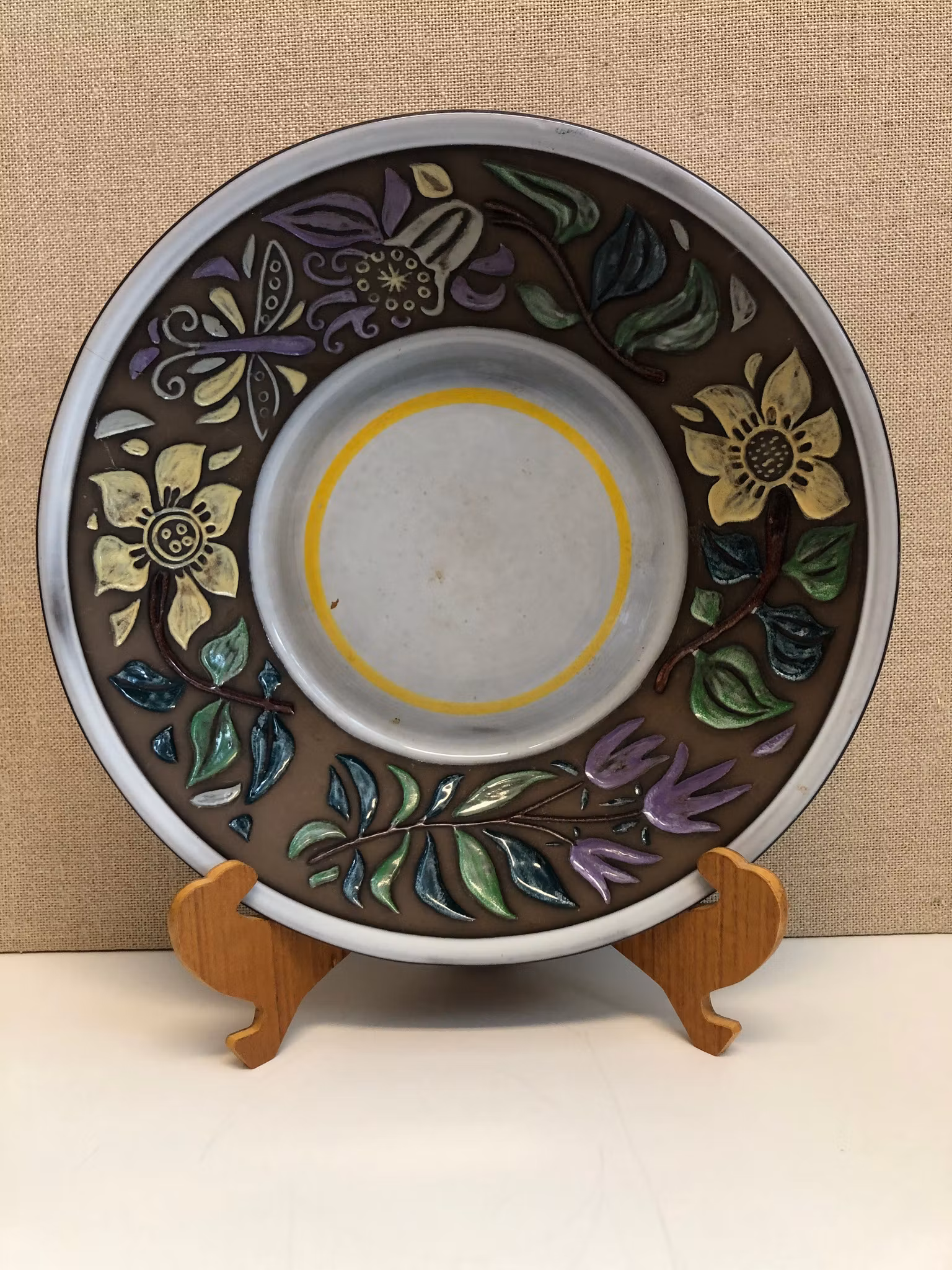 MARI SIMMULSON. Fat, 1029/190, keramik, Uppsala Ekeby. 1960-tal.