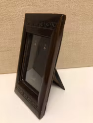 FOTOGRAFIRAM, trä/glas, 1900-talets början.