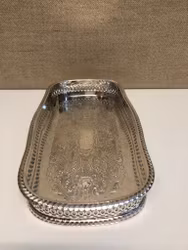 BRICKA, silerplate, Markströms, England.