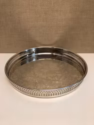 TRAY, silver plated, Scandia Present, Karlshamn, Sweden.