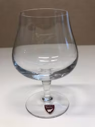 COGNACSKUPA, glas, Orrefors.