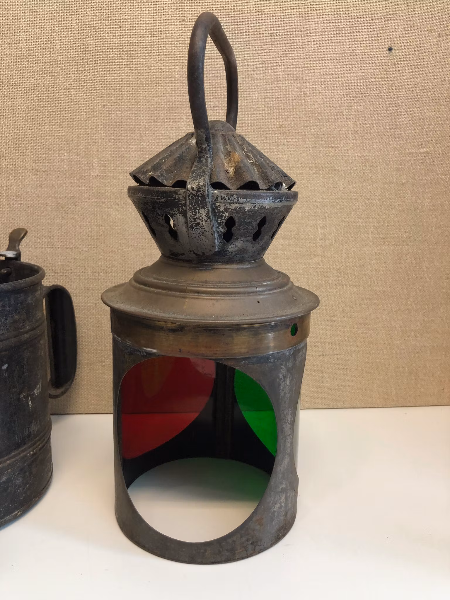 STINSLYKTA, metall, Dahlstedt & Svensson, Stockholm, Sweden, 1900-talets början.