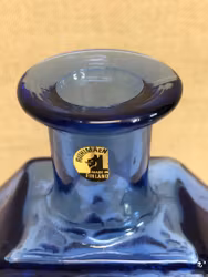 NANNY STILL. Bottle, glass, "Stella Polaris", Riihimäen Lasi, Finland.