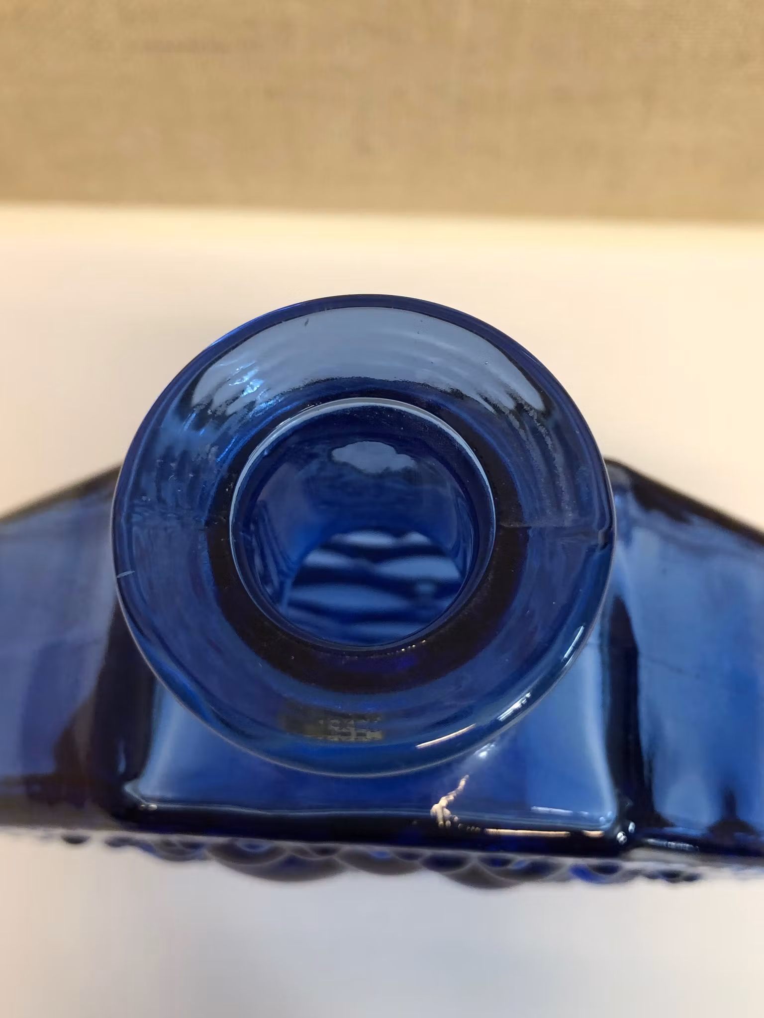 NANNY STILL. Flaska, glas, "Stella Polaris", Riihimäen Lasi, Finland.