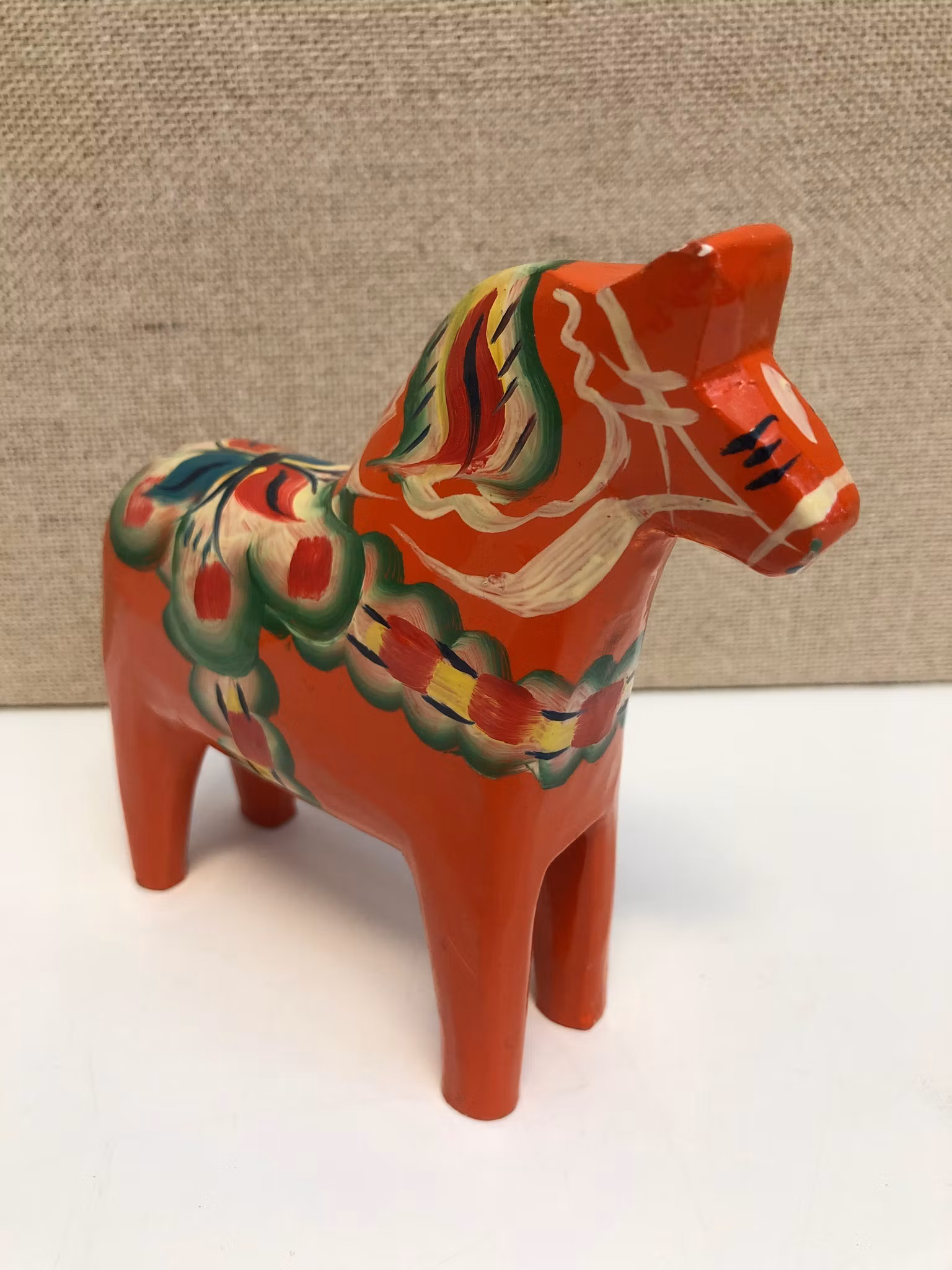 DALAHÄST, trä, 1900-talets andra hälft.