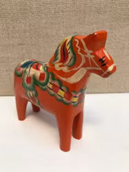 DALAHÄST, trä, 1900-talets andra hälft.