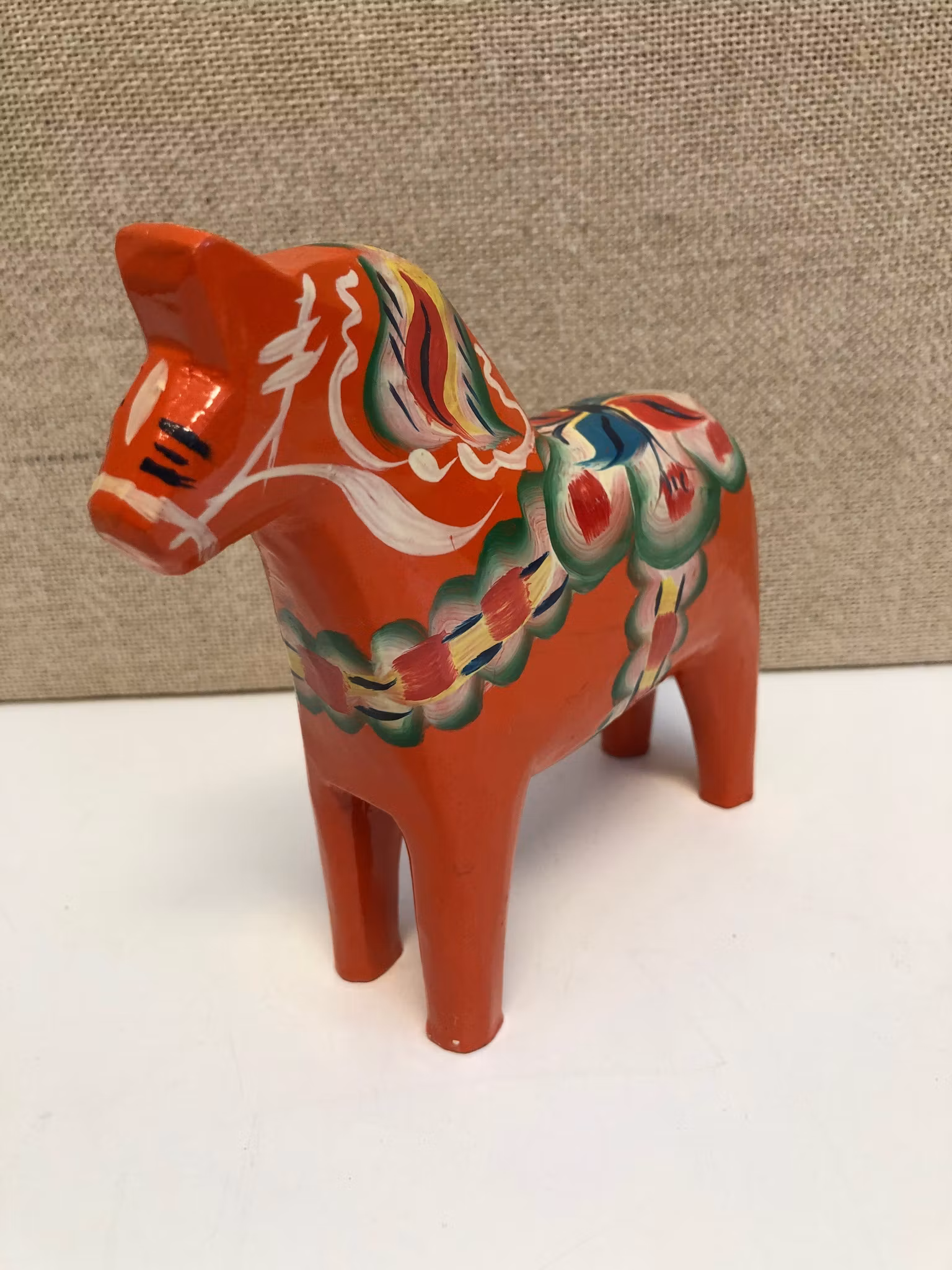 DALAHÄST, trä, 1900-talets andra hälft.