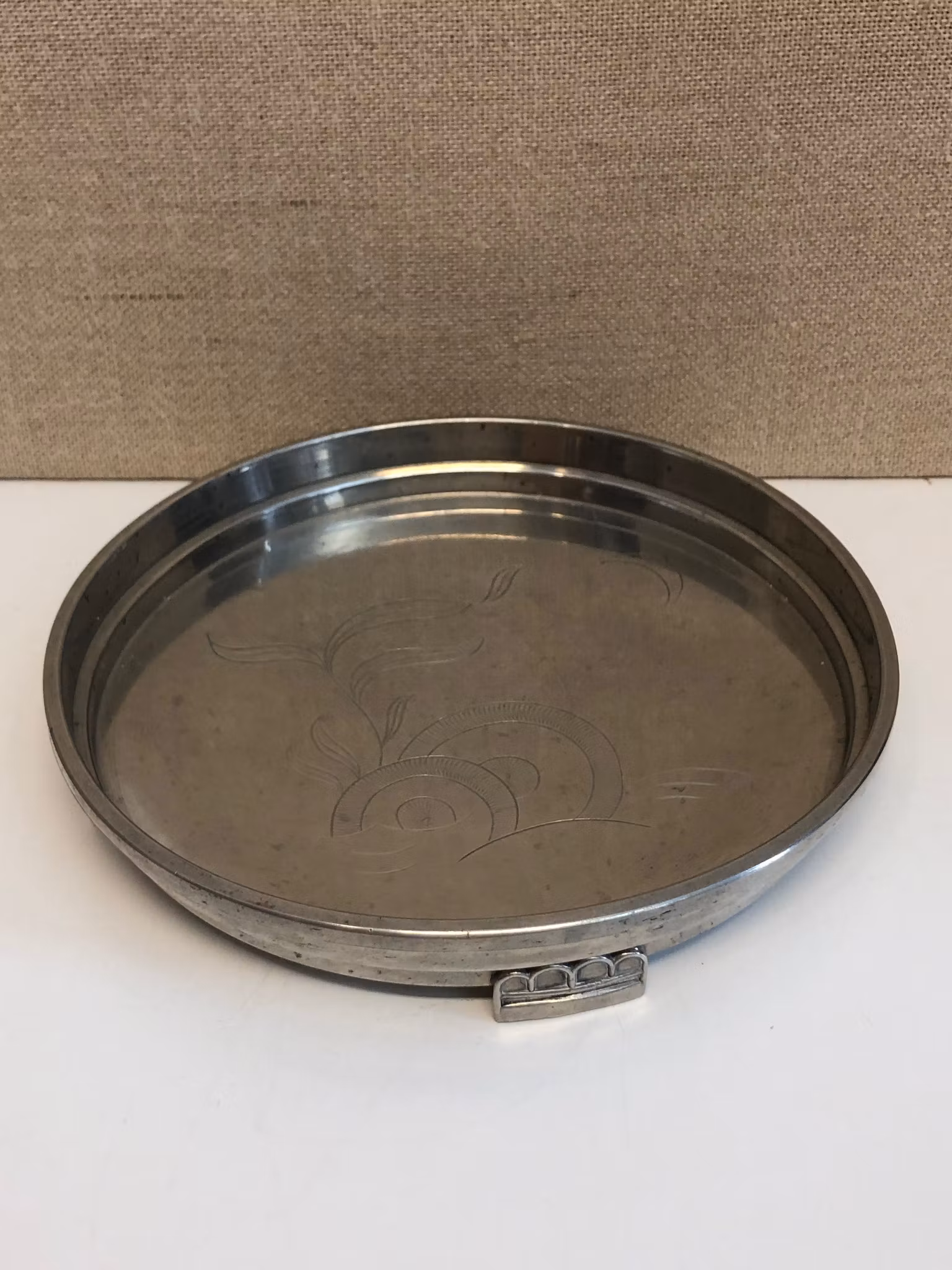 BRICKA, tenn, K.E. & Co. Svensk tenn, 1934.