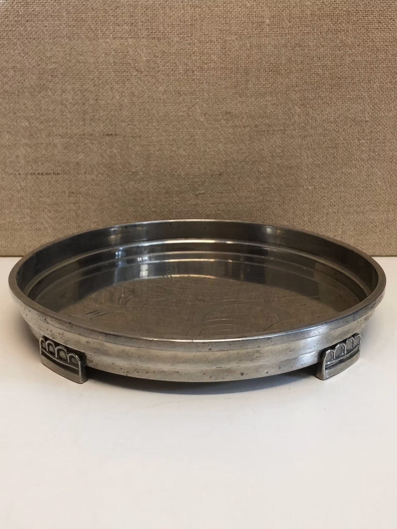 BRICKA, tenn, K.E. & Co. Svensk tenn, 1934.