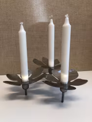 MONIKA MULDER. Ljusstake, rostfritt stål, Stockholms serien, Ikea, 19/2000-tal.