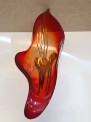 SKÅL, glas, 1900-talets andra hälft.