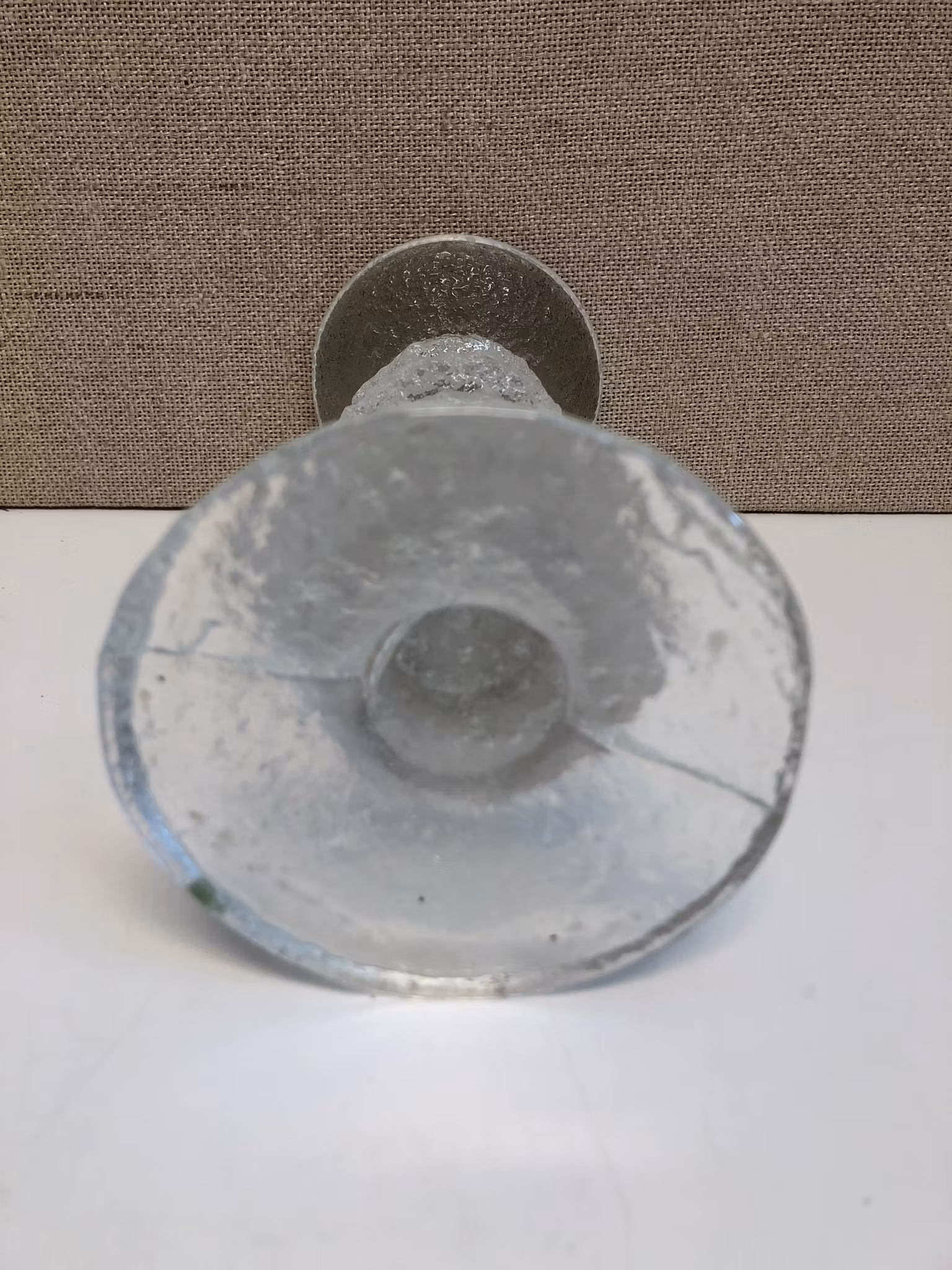 TIMO SARPANEVA. Ljusstake, glas, "Festivo", Iittala.