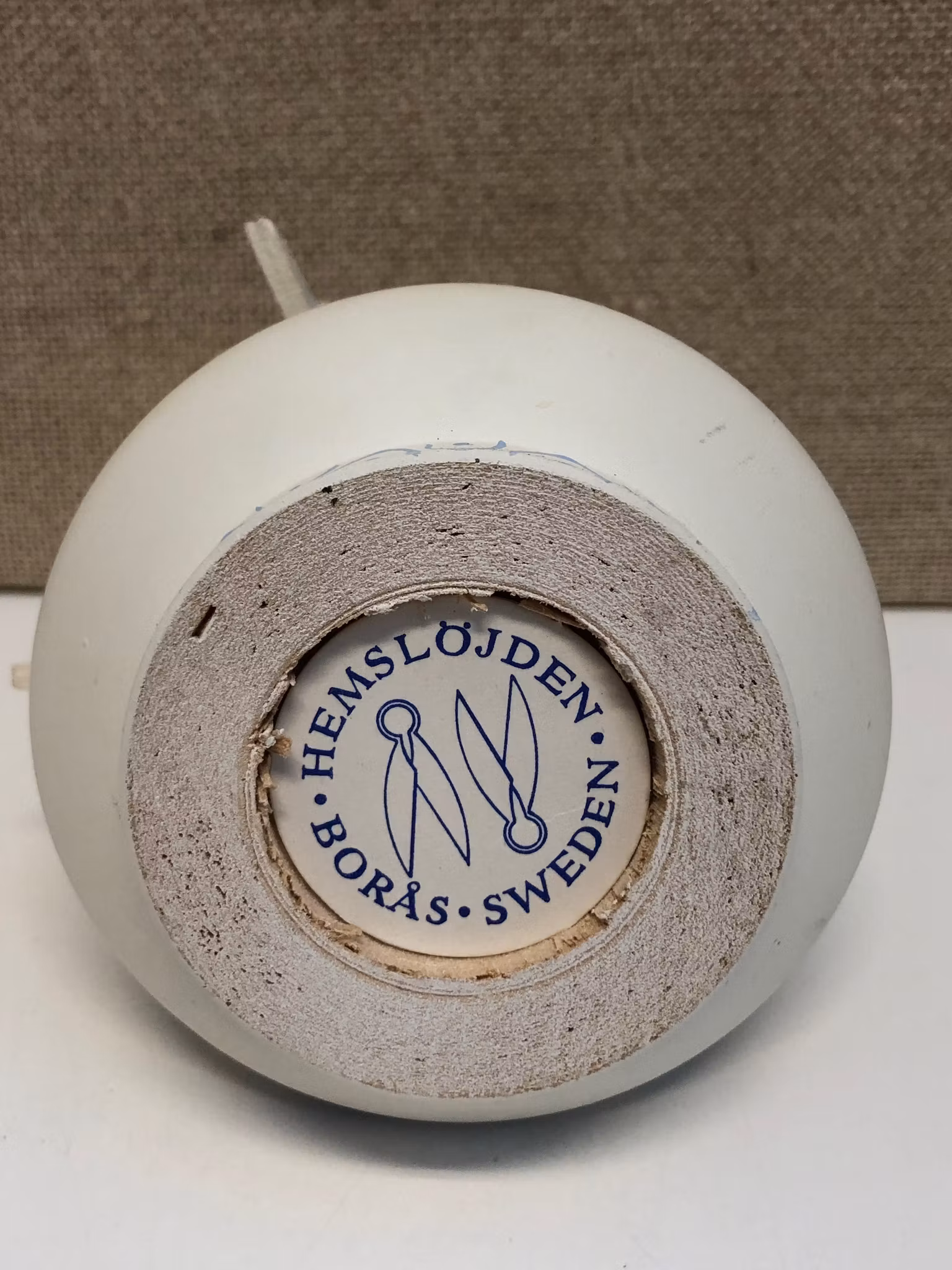 LJUSSTAKE, trä, "Ängel", Hemslöjden Borås, Sweden, 1960/70-tal..