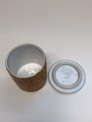 MARIE SIMMULSON. Jar with lid, ceramics, Uppsala Ekeby