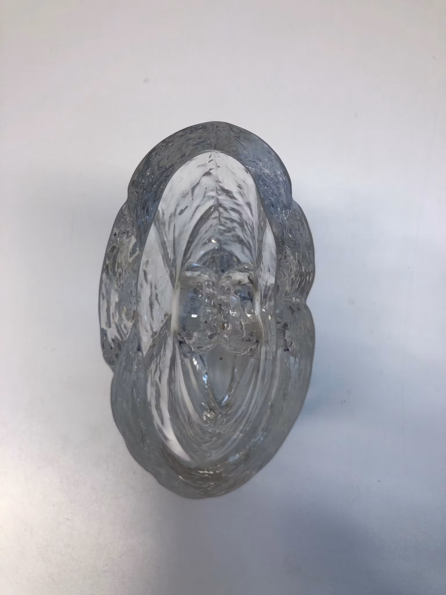RUNE STRAND, Vas, glas, "Sunburst", signerad, SEA Glasbruk.