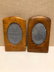 RAMAR 2 st. björk/glas, 1900-talets början.