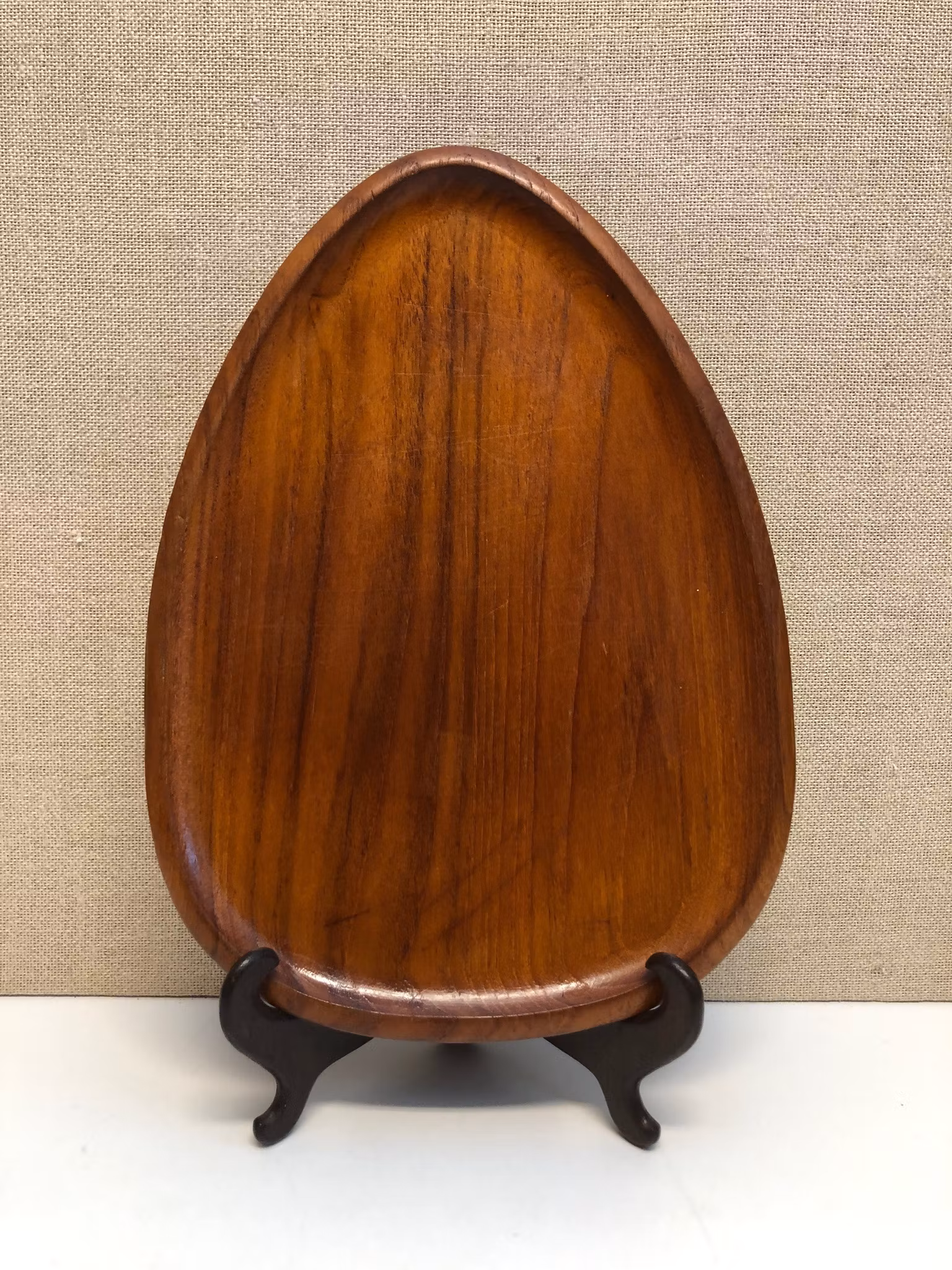 BRICKA, teak, Karl Holmberg, Götene, 1950/70-tal.