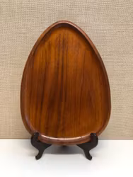 TRAY, teak, Karl Holmberg, Götene, 1960s/70s.