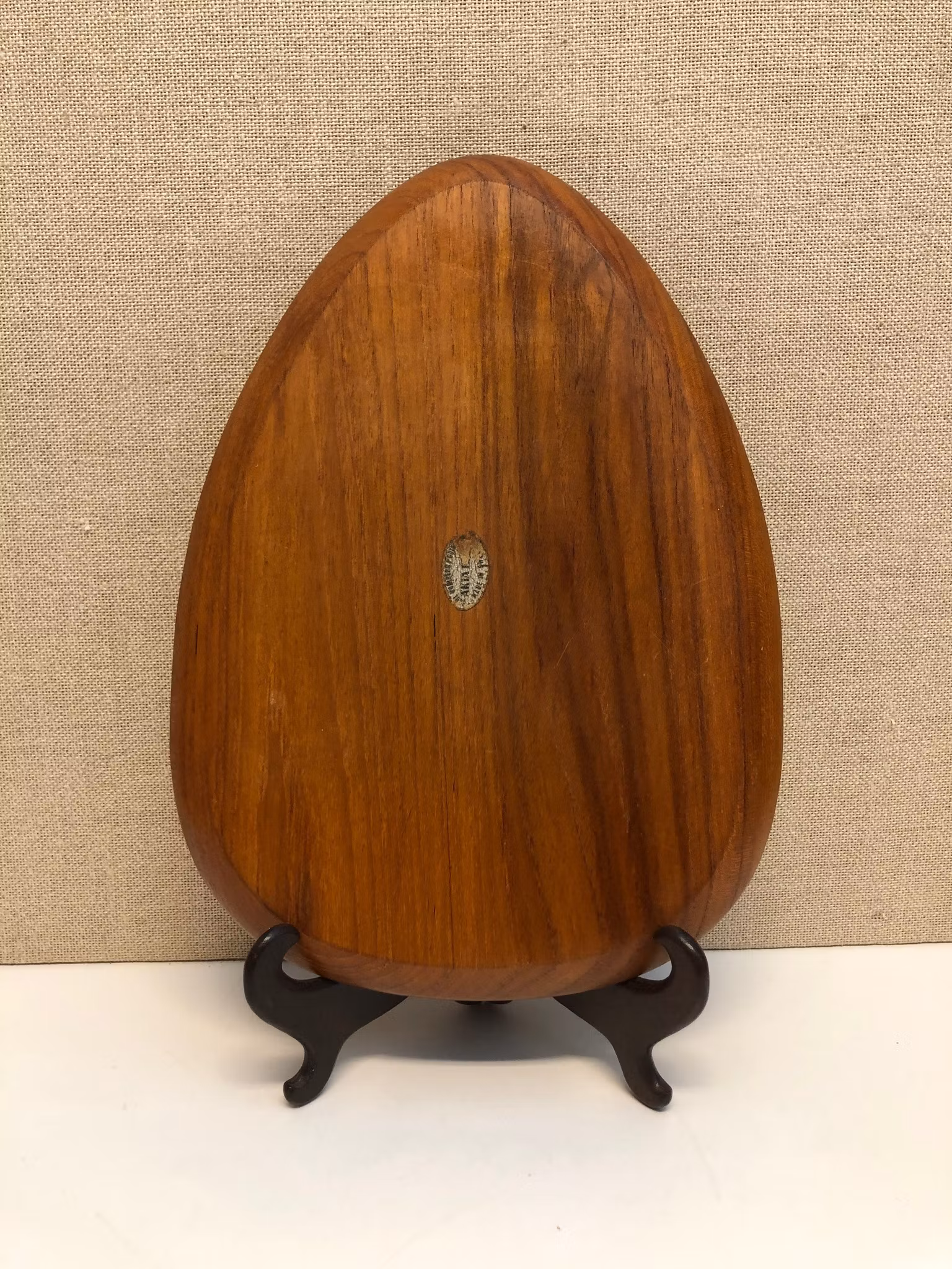 BRICKA, teak, Karl Holmberg, Götene, 1950/70-tal.