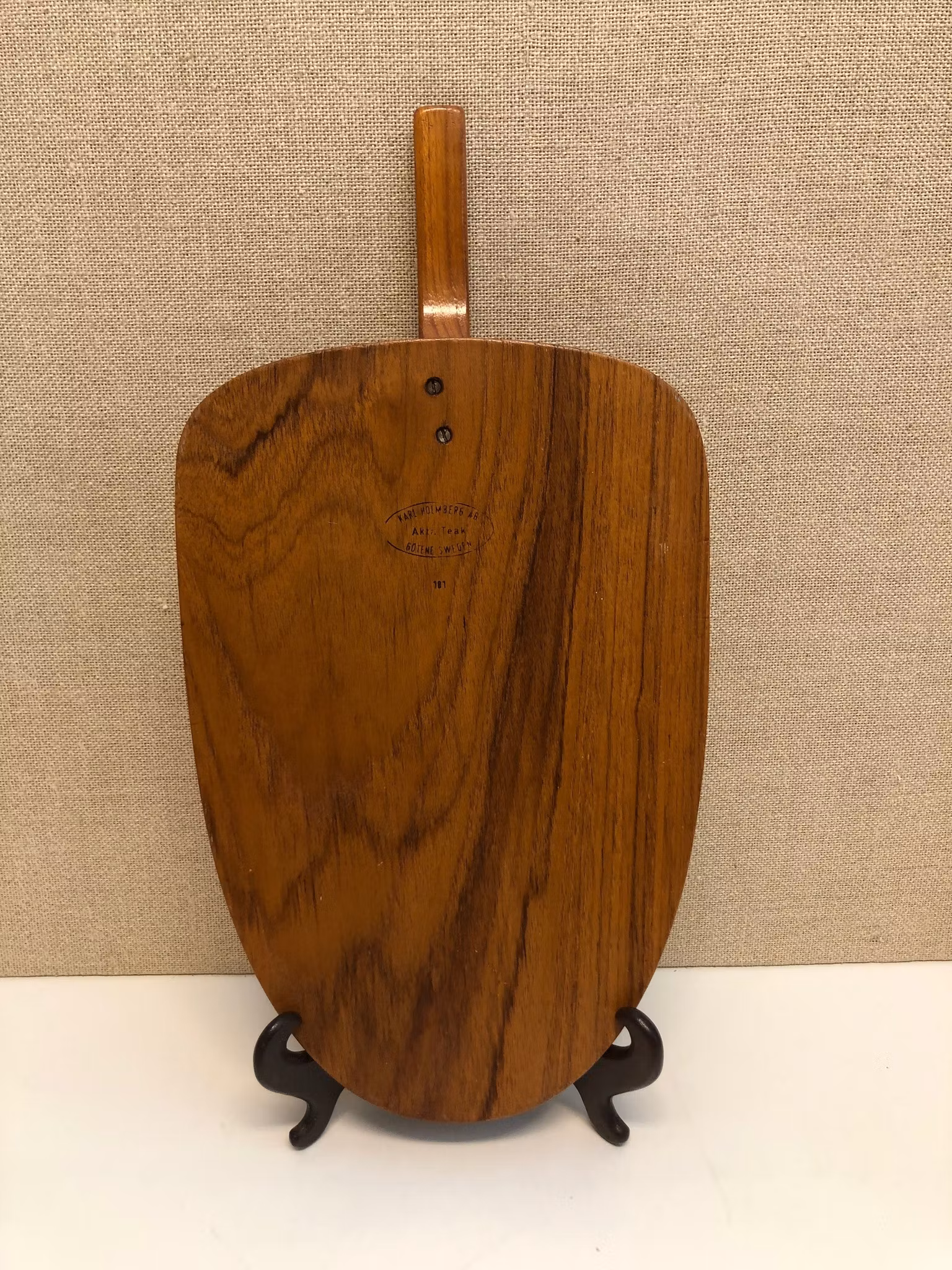 OSTBRICKA, teak, Karl Holmberg AB, Götene, Sweden, 1950/70-tal.