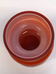 PEO STRÖM. Vas, glas, signerad.