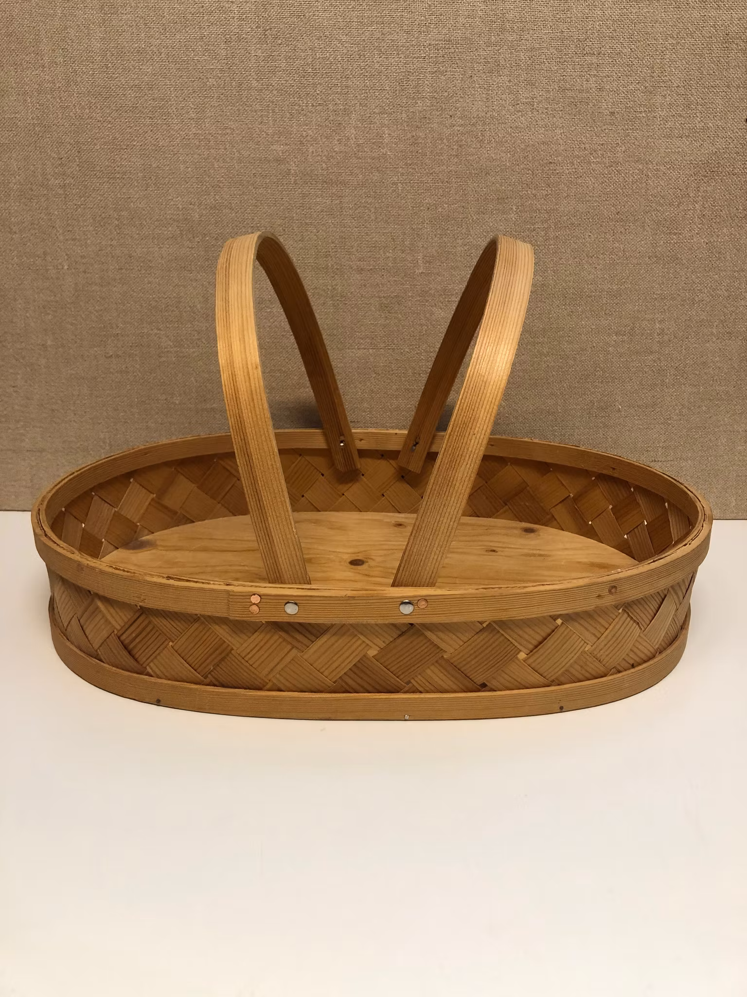 KORG/BRICKKORG, träspån, 1900-talets andra hälft.