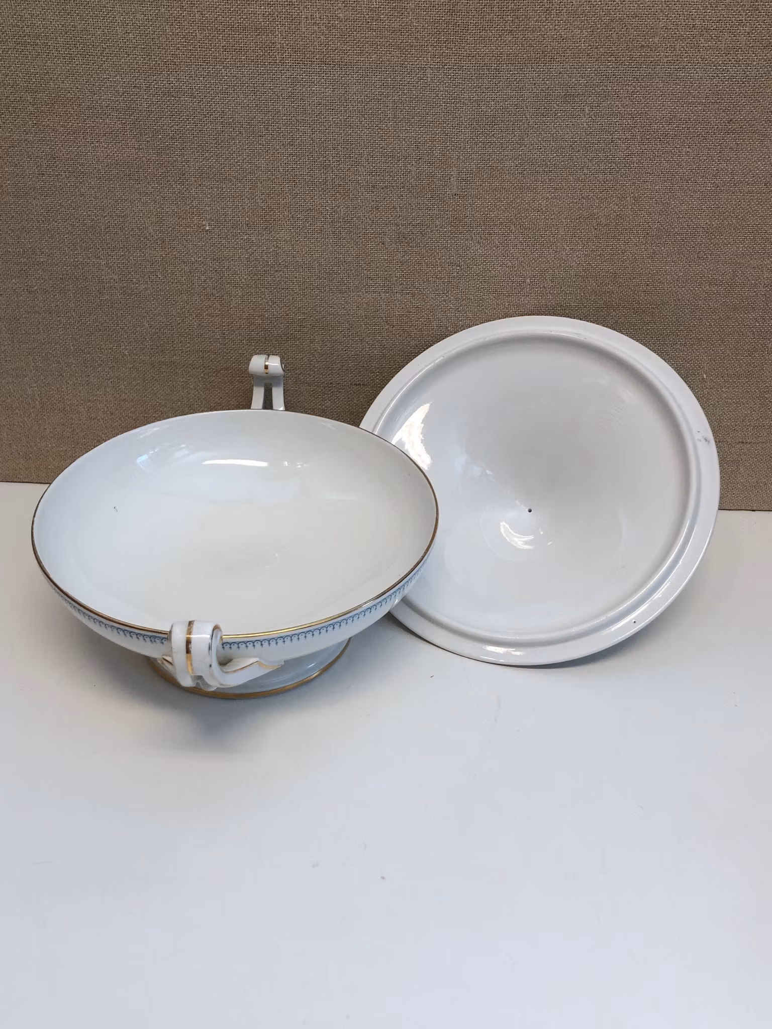 SERVERINGSSKÅL, porslin, Rörstrand, 1900-talets första del.