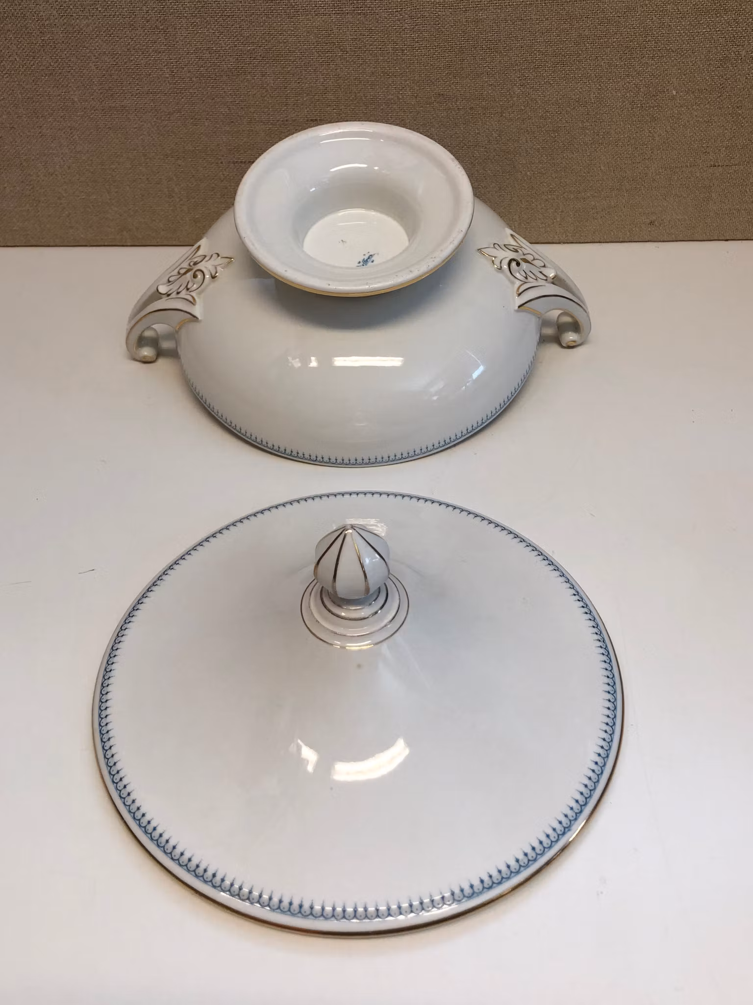 SERVERINGSSKÅL, porslin, Rörstrand, 1900-talets första del.