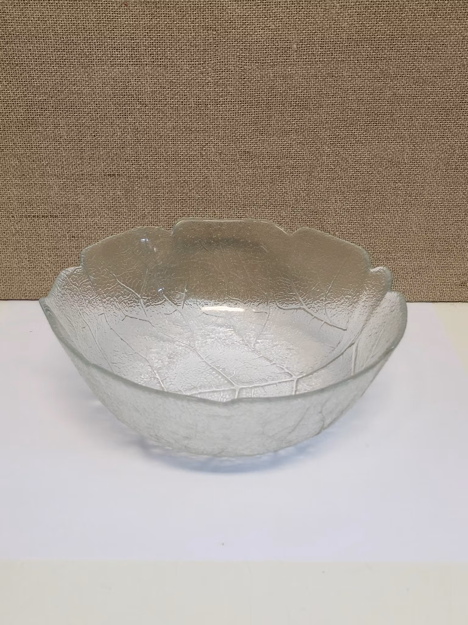 SKÅL, glas, "Lövet" Aspen, Luminarc, France.