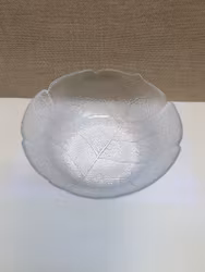 SKÅL, glas, "Lövet" Aspen, Luminarc, France.