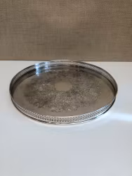 TRAY, silver plated, Markströms, England, second half of the 20th century.