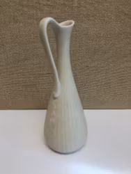 GUNNAR NYLUND. Hänkel vase, stoneware, signed, Rörstrand.