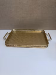 TRAY, metal/plastic material, Woodmet, England.