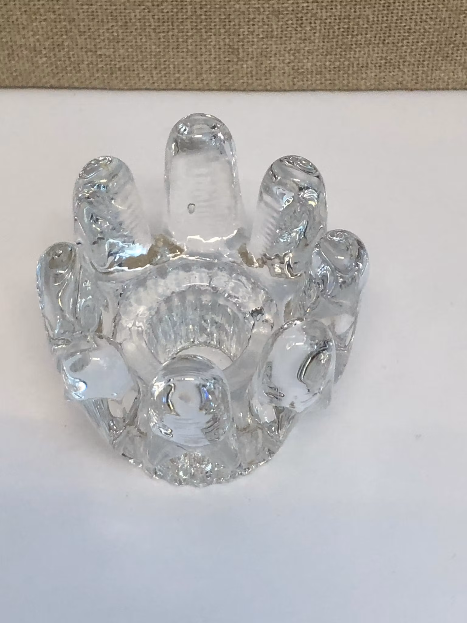 LJUSSTAKE/LJUSLYKTA, glas, "Sunflower" Göran Wärff, Kosta.