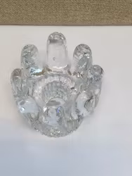 LJUSSTAKE/LJUSLYKTA, glas, "Sunflower" Göran Wärff, Kosta.