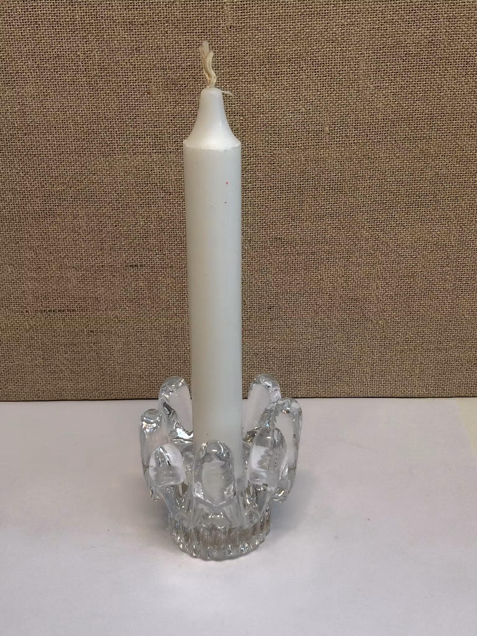 LJUSSTAKE/LJUSLYKTA, glas, "Sunflower" Göran Wärff, Kosta.