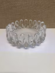 GÖRAN WÄRFF. Skål, glas, "Sunflower", Kosta.