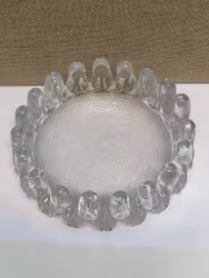 GÖRAN WÄRFF. Skål, glas, "Sunflower", Kosta.