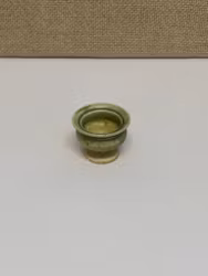 ELISABETH SVENSSON. Miniatyrskål, keramik, signerad.