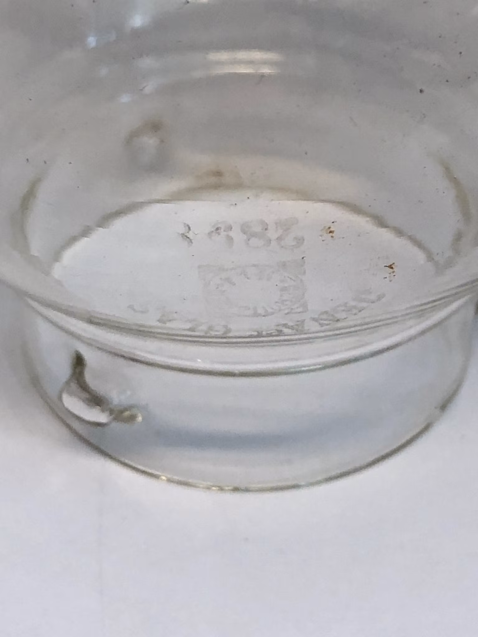 BRÄNNARGLAS, Jenaer 2898, ( för Radius/Optimus), 1900-tal.