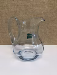 TILLBRINGARE, glas, handblåst, 1900-talets första hälft.